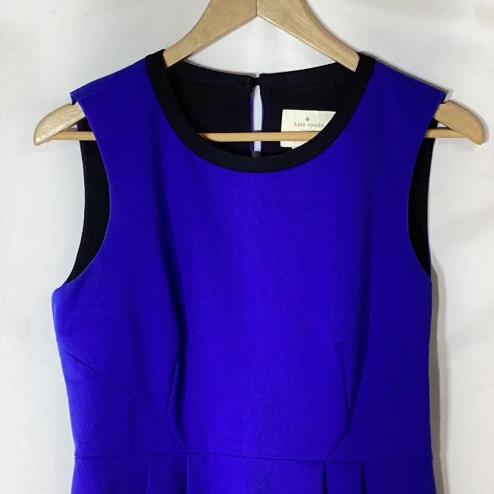KATE SPADE Arie Sleeveless Colorblock Sheath Dress Size 8